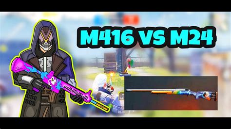 M416 Vs M24 Gun Intense Match How Much Powerful Is M24 Youtube