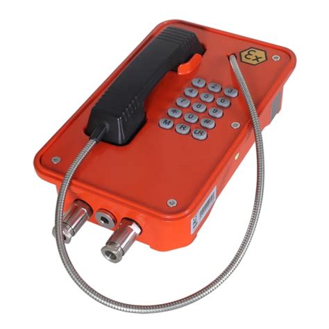 Intrinsically Safe Atex Certified Analog Explosion Proof Telephone For