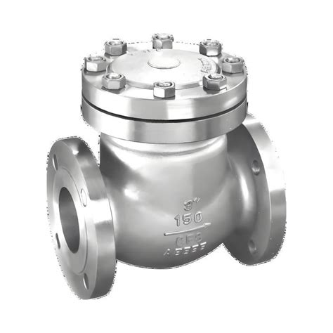 Api Jis Din Cf Cf M Cf M Wcb Flange End Swing Check Valve Check