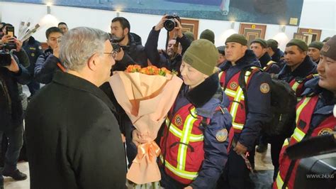 Earthquake in Turkey: Rescuers from Kyrgyzstan returning to Bishkek ...