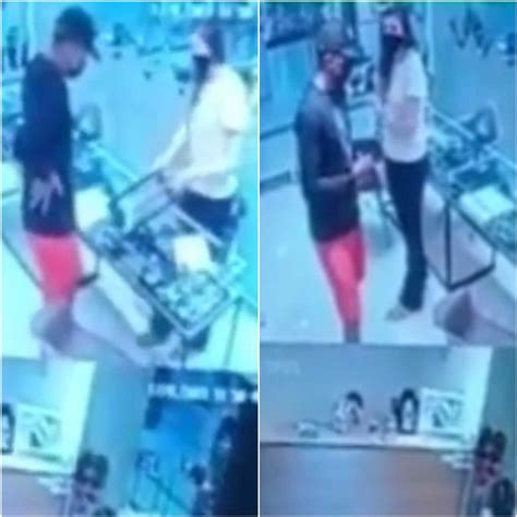 Vídeo mostra bandido assaltando joalheria em shopping no Piauí