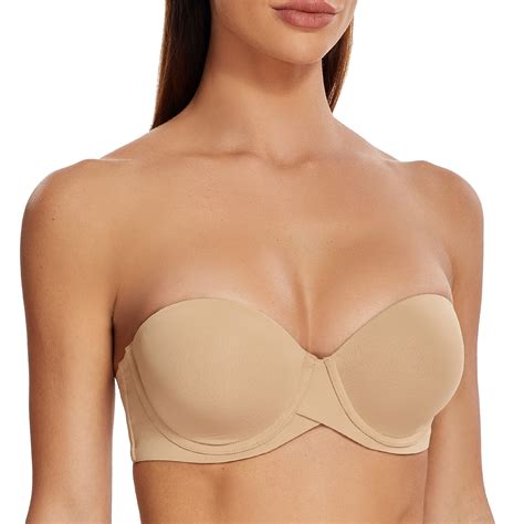 Meleneca Womens Stay Put Padded Cup With Lift Underwire Push Up