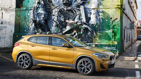 Bmw X2 2018my Xdrive20d M Sport X Color Galvanic Gold Side