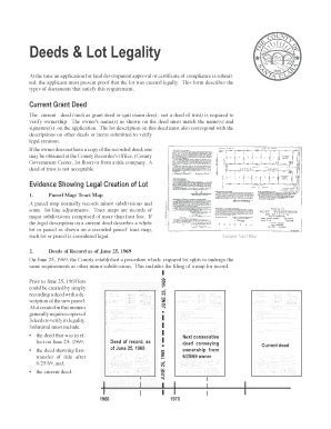 Fillable Online Deeds Lot Legality Fax Email Print Pdffiller