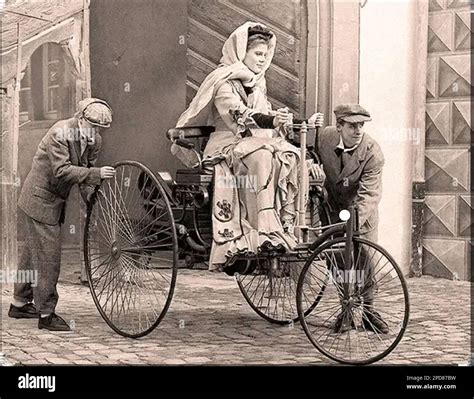 Karl Benz First Car Diagram