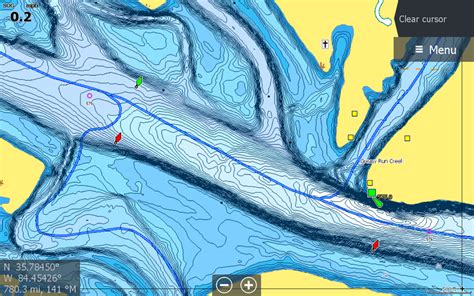 C-MAP Precision Contour HD - Tennessee | Lowrance USA