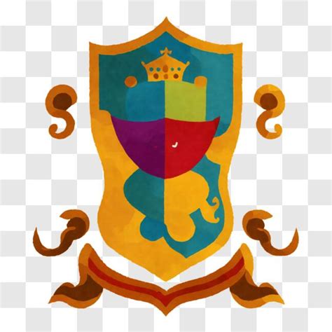 Download Colorful Shield with St. John's College Logo PNG Online ...