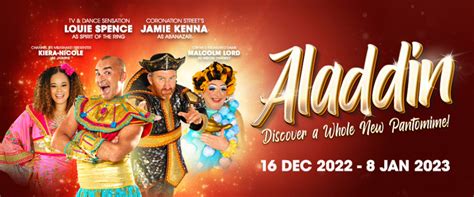 Aladdin Christmas Panto Crewe Lyceum Theatre Theatre News Crewe
