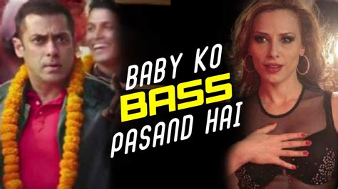 Salman Khan Iulia Vantur S Baby Ko Bass Pasand Hai VERSION SONG In