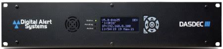 digital alert systems dasdec iii dasdec iii emergency messaging