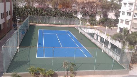 Acrylic Synthetic Tennis Court Construction, in Pan India, Number Of ...