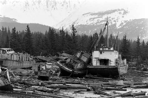 Great Alaska Earthquake Of 1964 Rare Photos From An Epic Disaster