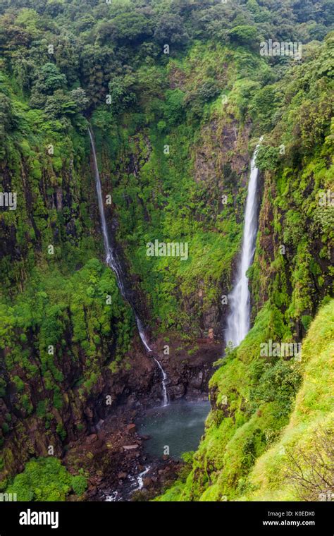 Thoseghar waterfalls hi-res stock photography and images - Alamy