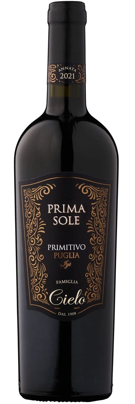 Cielo e Terra - Primasole Puglia Primitivo 2022 - Gallovini