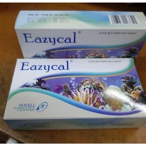 Eazycal Box Isi 30 Tablet Lazada Indonesia