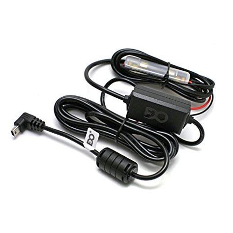 EDO Tech Direct USB Hardwire Car Charger Power Cord Kit For Garmin Nuvi