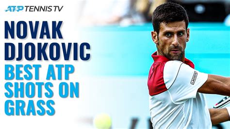 Novak Djokovic Best Ever Atp Shots On Grass Youtube