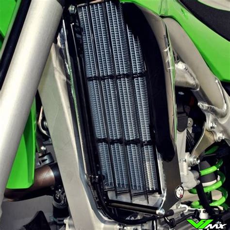 Axp Radiator Guards Black Kawasaki Kxf