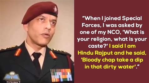 Indias Most Decorated Army Officer Shares A Powerful Story For Our