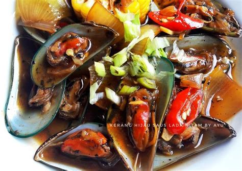 Resep Kerang Hijau Saus Lada Hitam Oleh Ayuanita Petrisia Cookpad