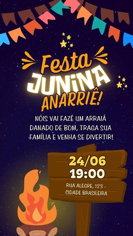 Criando Convites Para Festa Junina 2024 No Canva Brasil Hoje Viva A