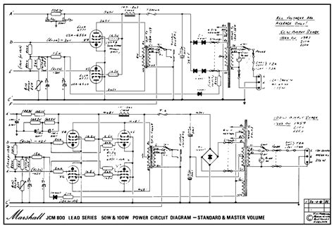 Marshall JCM800 Schematics - Dr.Tube