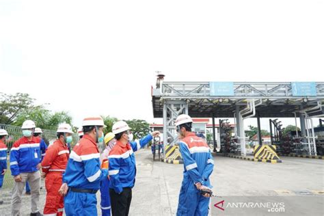 Komisaris Utama Pt Pertamina Patra Niaga Kunjungi Pertashop Depot Lpg