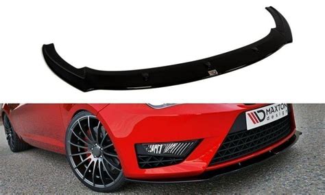 Front Splitter Seat Ibiza Iv Cupra J Facelift Gloss Black Our