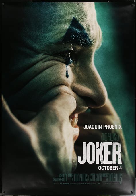 Joker Movie Poster 2019 Bus Stop (48x70)