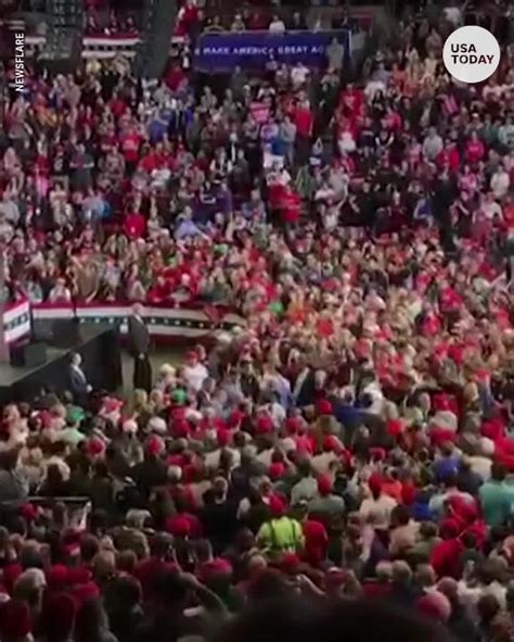 Trump Rally Breaks Into Amazing Grace After Woman Collapses In Crowd