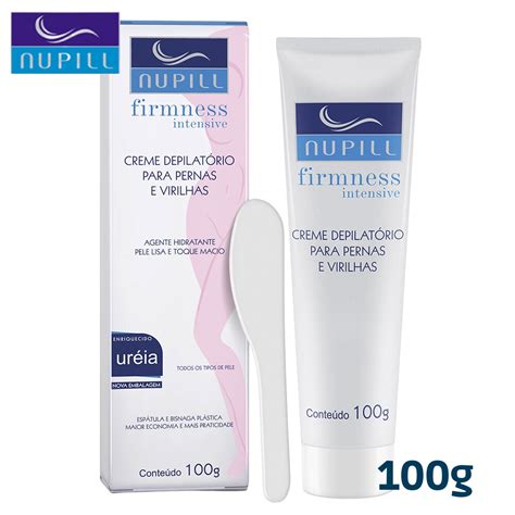 Creme Depilatorio Para Pernas - Creme Depilatório Hidratante para Pernas e Virilhas 100g Todos os Tipos ...