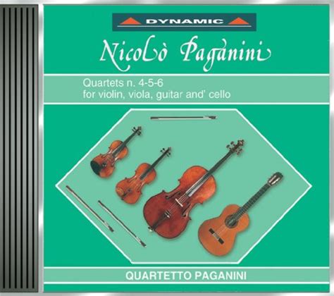 Paganini Quartets For Strings And Guitar The Vol Paganini