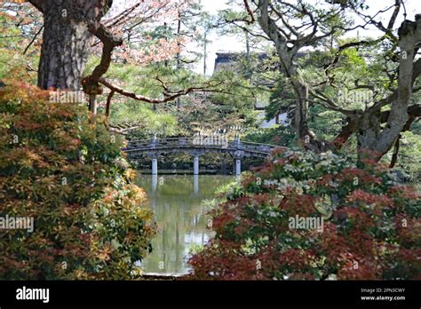 Imperial Palace Kyoto Japan Stock Photo Alamy