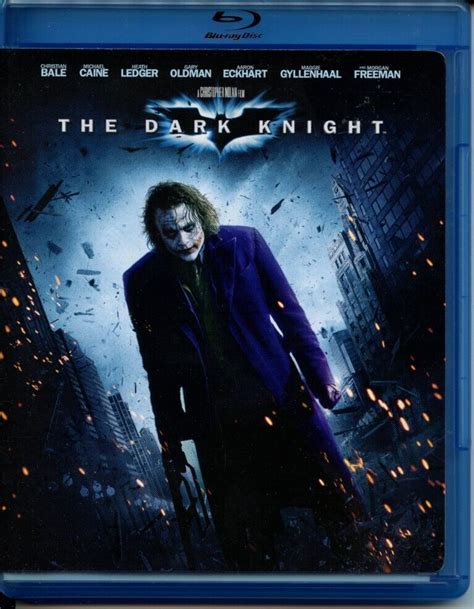 The Dark Knight Blu Ray Disc 2008 3 Disc Set 883929053308 Ebay