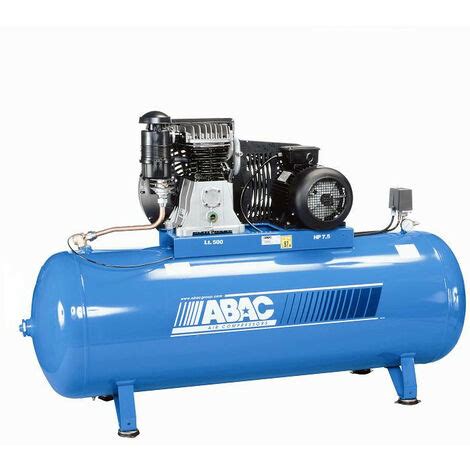 Abac Compresseur dair 7 5CV 500 litres Triphasé B6000BF 500 FT7 5