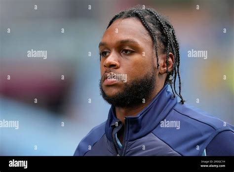 Mahlon Romeo Of Cardiff City Inspects The Pitch Before The Sky Bet