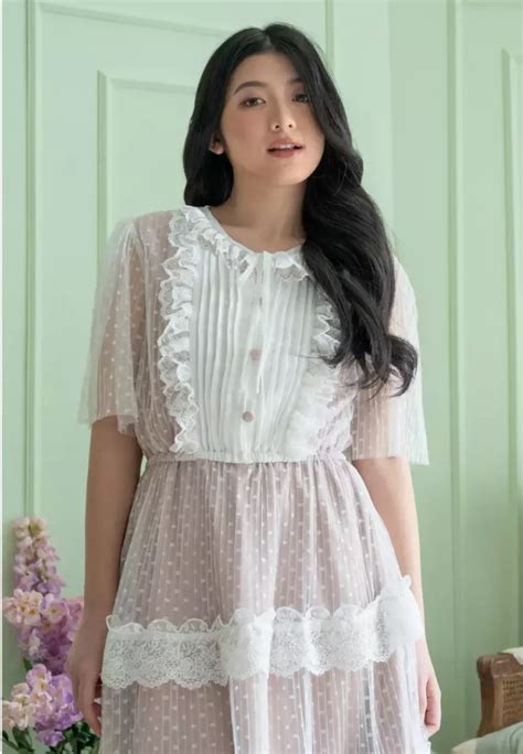 Jual Ayaco Winter Lace Dress Original 2024 ZALORA Indonesia