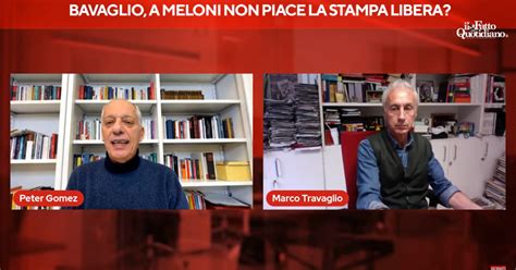 Bavaglio A Meloni Non Piace La Stampa Libera Rivedi La Diretta Con