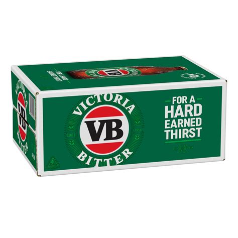 Victoria Bitter Lager 375ml Bottle Case Of 24 Camperdown Cellars