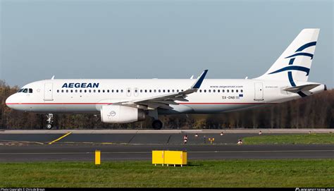 SX DNB Aegean Airlines Airbus A320 232 WL Photo By Chris De Breun ID