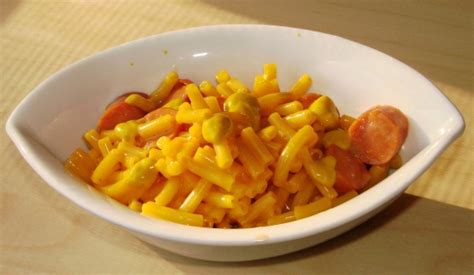 Easy Mac N Cheese With Hot Dogs Recipe Genius Kitchen