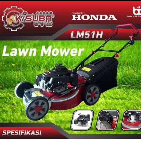 Jual Lawn Mower Honda Lm H Mesin Potong Rumput Dorong Honda Shopee