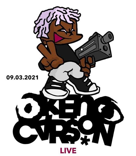 Ken Carson Poster Swag Cartoon Cartoon Painting Swag Art