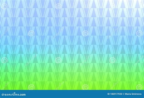 Light Blue Green Vector Backdrop With Lines Triangles Stock Vector