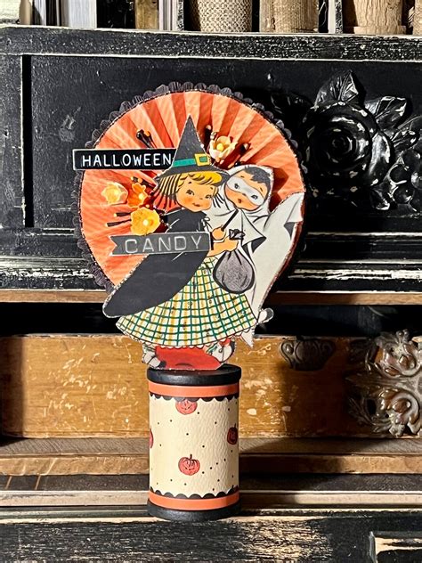 Vintage HALLOWEEN Handmade Witch Vintage Halloween Decor - Etsy