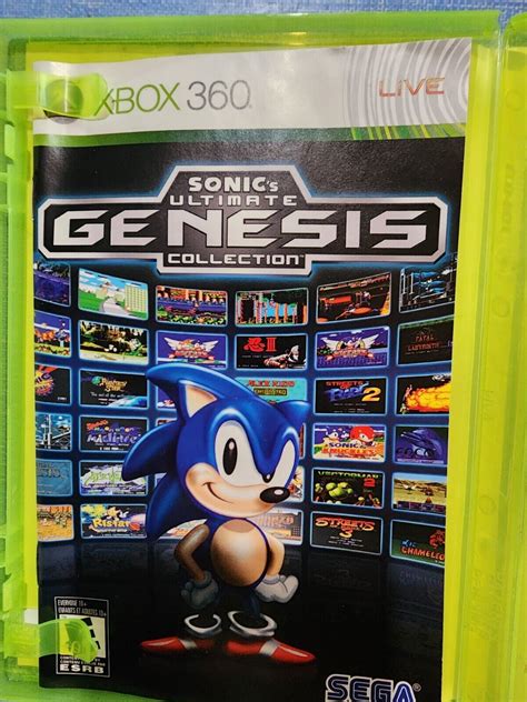 Sonic S Ultimate Genesis Collection Xbox 360 CIB 10086680348 EBay