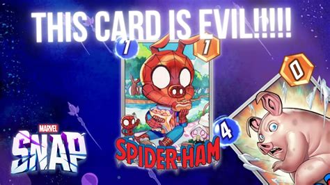 Spider Ham Is Here And He Is Evil Marvel Snap Conquest Mode Youtube