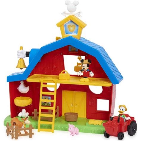 Giochi Preziosi Mickeys Farm 14 Pieces With Sound Functions Toy For