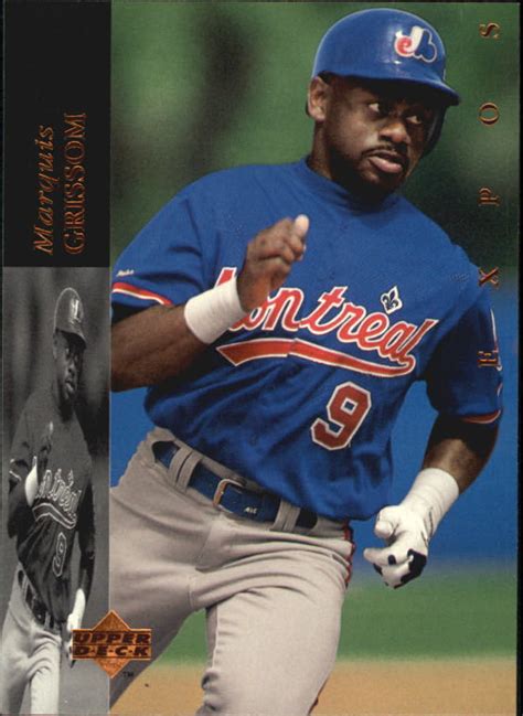 1994 Upper Deck Montreal Expos Baseball Card 390 Marquis Grissom EBay