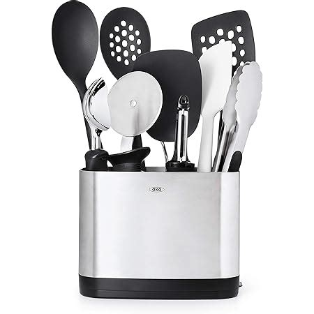 OXO Good Grips 10 Piece Kitchen Utensil Set Amazon In Home Kitchen